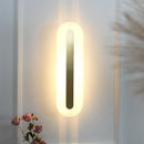 Alabaster Oval Wall Light