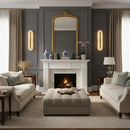Alabaster Oval Wall Light