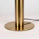 Hemispherical Alabaster Table Lamp