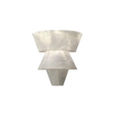 Alabaster Tiered Cone Wall Light