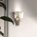 Alabaster Tiered Cone Wall Light