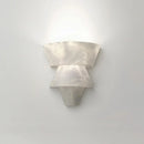 Alabaster Tiered Cone Wall Light