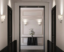 Alabaster Tiered Cone Wall Light