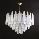 Alabaster Leon Drop Shape Chandelier