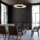 Alabaster Luxembourg Halo Chandelier