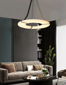 Alabaster Luxembourg Halo Chandelier