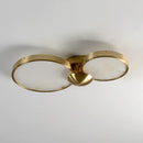 Alabaster Modern Disc Ceiling Light