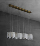 Alabaster Modern Layering Chandelier