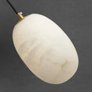 Alabaster Modern Pebble Pendant Lamp