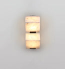 Minimalist Alabaster Facade Wall Lamp