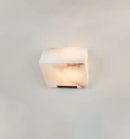 Minimalist Alabaster Facade Wall Lamp