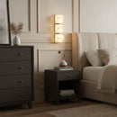 Minimalist Alabaster Facade Wall Lamp