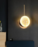 Alabaster Moonshade Pendant Light