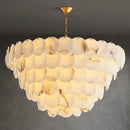 Alabaster Multi Layer Round Chandelier