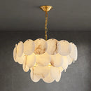 Alabaster Multi Layer Round Chandelier