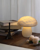 Alabaster Mushroom Table Lamp
