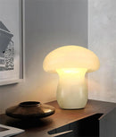Alabaster Mushroom Table Lamp