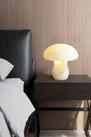 Alabaster Mushroom Table Lamp