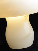 Alabaster Mushroom Table Lamp