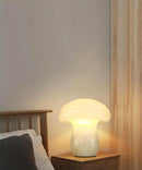 Alabaster Mushroom Table Lamp