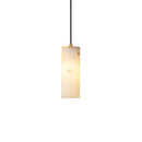 Alabaster Nula Vertical Pendant Light