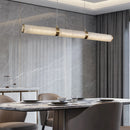 Alabaster Pillar Linear Chandelier