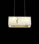 Alabaster Rectangular Chandelier
