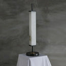 Alabaster Serano Brass Table Lamp