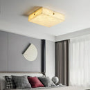 Alabaster Square Flushmount Ceiling Light