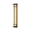 Imitation Alabaster Square Outdoor Wall Light