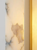 Alabaster Square Wall Sconce