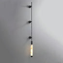 Alabaster Verita Column Wall Sconce