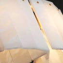 Alabaster diamond chandelier