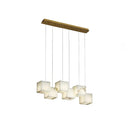 Alabaster Box Chandelier