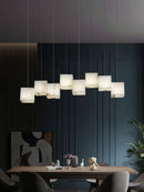 Alabaster Box Chandelier 28.3"