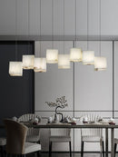 Alabaster Box Chandelier 28.3"