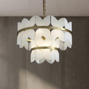 Alabaster Cloudscape Chandelier 11.8"