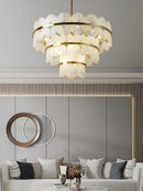Alabaster Cloudscape Chandelier 11.8"