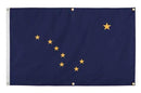 WallSafe™ Wall-Mounted Alaska Flag | Reinforced Edge Grommets | Made in USA by Flagman of America