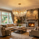 Albero Collection Crystal Chandelier