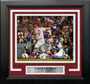 Albert Pujols 700th Home Run St. Louis Cardinals 8" x 10" Framed Baseball Photo by Dynasty Sports & Framing