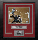 Albert Pujols in Action St. Louis Cardinals 8" x 10" Framed Baseball Photo with Engraved Autograph