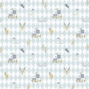 Alfred Wallpaper by Linen and Paper Design