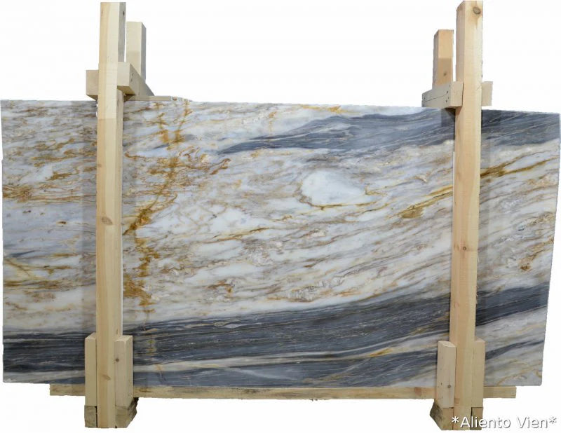 Alienato Vien Bookmatching Polished Marble Slab