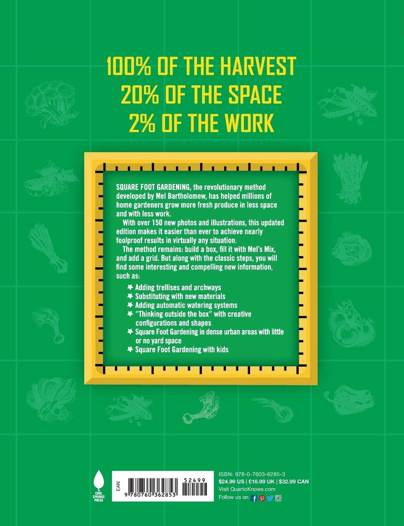 All New Square Foot Gardening, 3rd Edition, Fully Updated: MORE Projects - NEW Solutions - GROW Vegetables Anywhere (Spiral Bound)