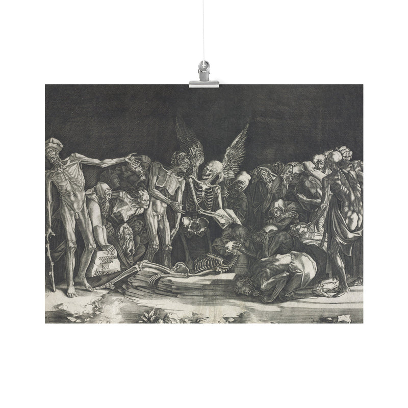 "Allegory of Death and Fame" Matte Poster