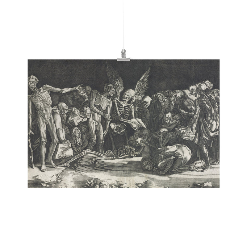 "Allegory of Death and Fame" Matte Poster