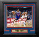 Allen Iverson Rookie Year Action Philadelphia 76ers 8" x 10" Framed Basketball Photo by Dynasty Sports & Framing