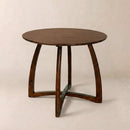 Alma 36 Inches Round Dining Table for 4, Mid-Century Modern Kitchen & Dining Room Tables by Megsu