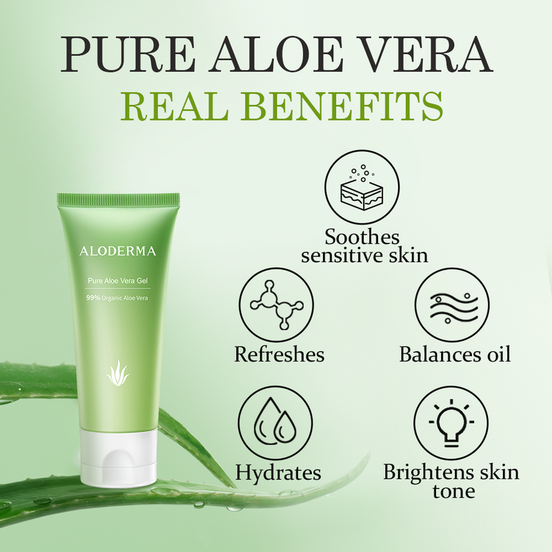ALODERMA Pure Aloe Vera Gel - 45g